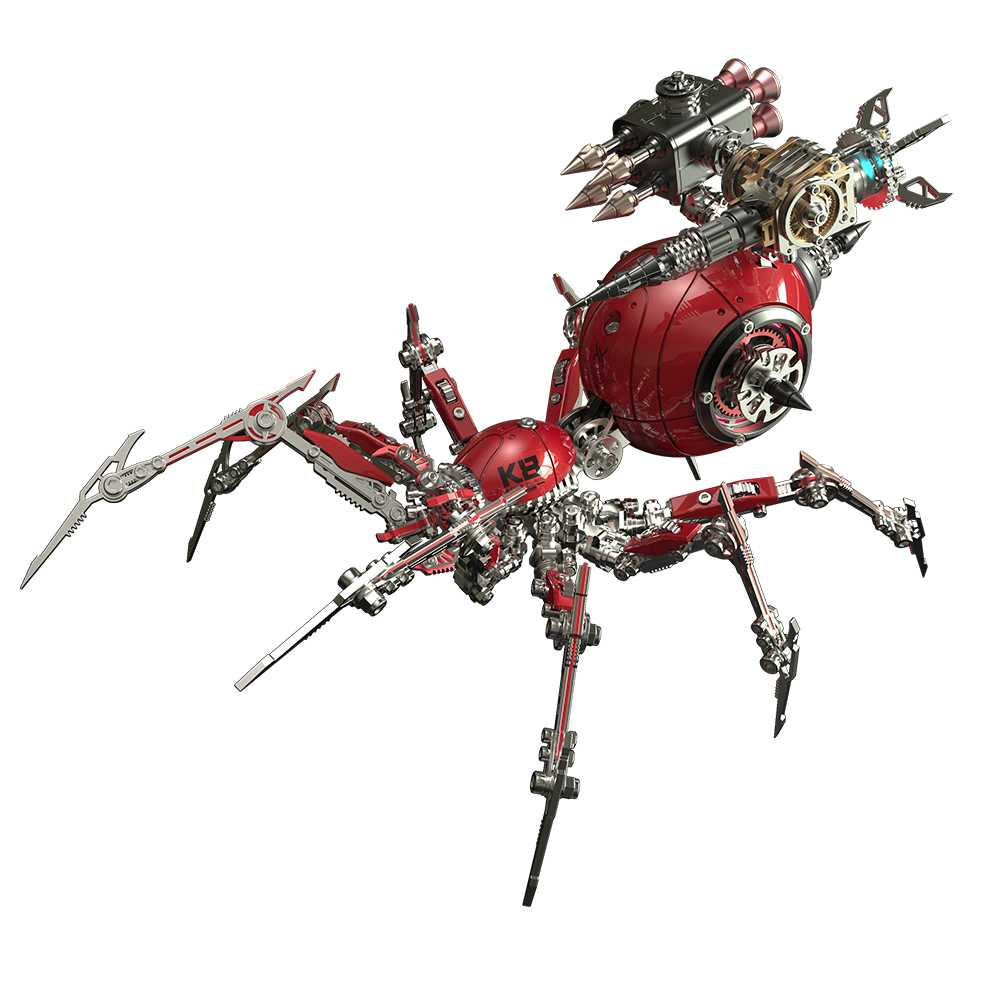 Mechanical Spider Weapon Assembly System Model Kit