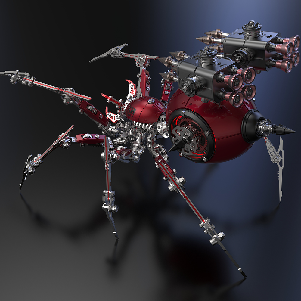 Mechanical Spider Weapon Assembly System Model Kit