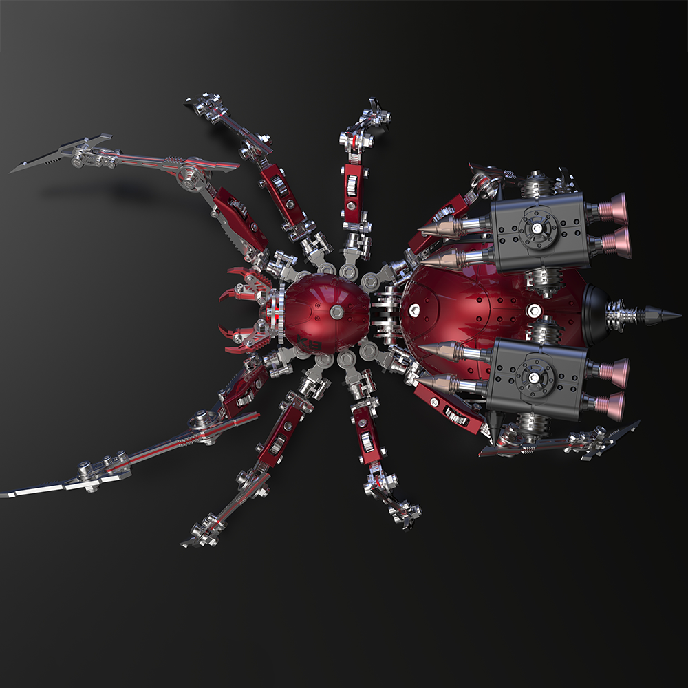 Mechanical Spider Weapon Assembly System Model Kit