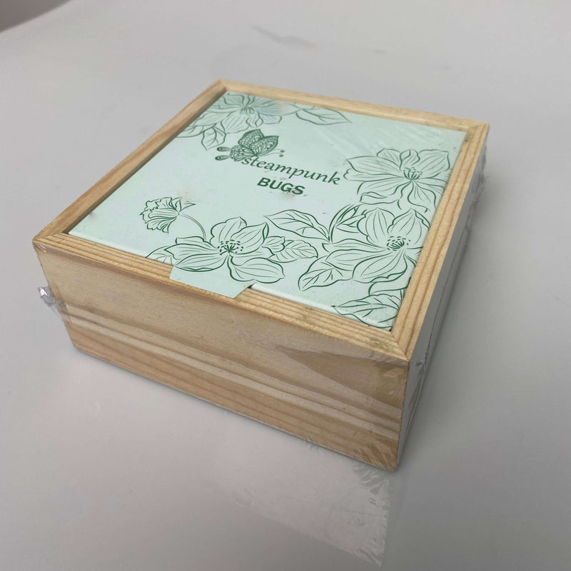 Laad de afbeelding in galerijviewer, 200PCS Steampunk moth metal puzzle model kit
