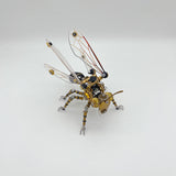 Steampunk 3D Metal Wasp Puzzle Model Kit for Adults