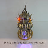 Steampunk Anglerfish 3D Metal Puzzle Model Kit with Base