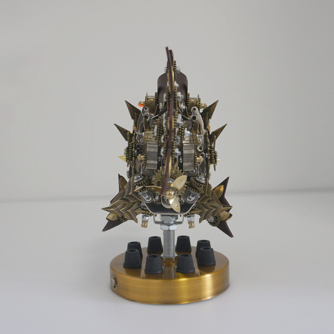 Steampunk Anglerfish 3D Metal Puzzle Model Kit with Base – metalkitor