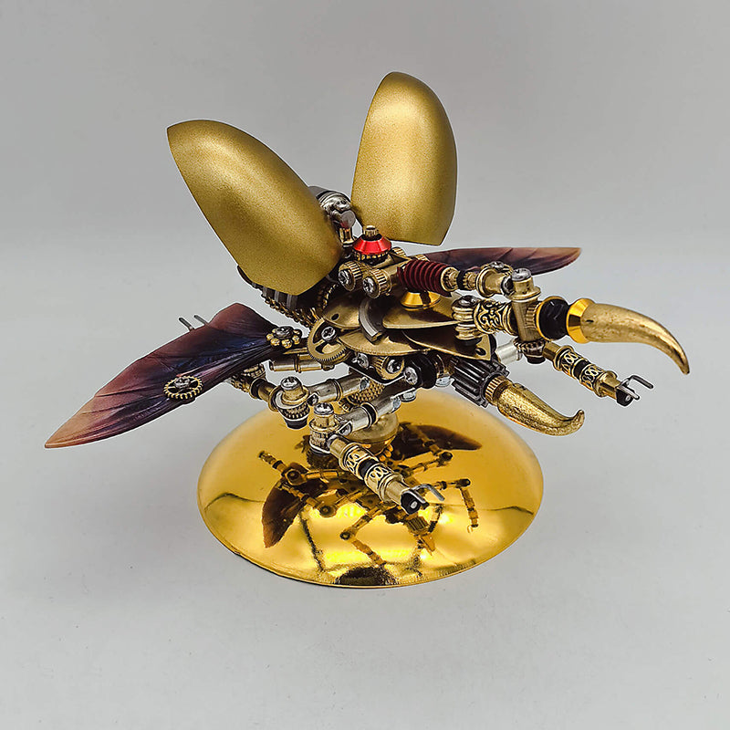 Laad de afbeelding in galerijviewer, Steampunk Beetle 350PCS Puzzle Model Kit Insect Series
