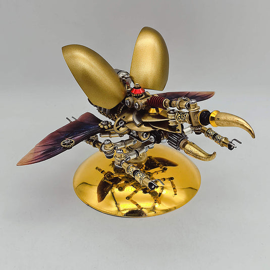 Steampunk Beetle 350PCS Puzzle Model Kit Insect Series