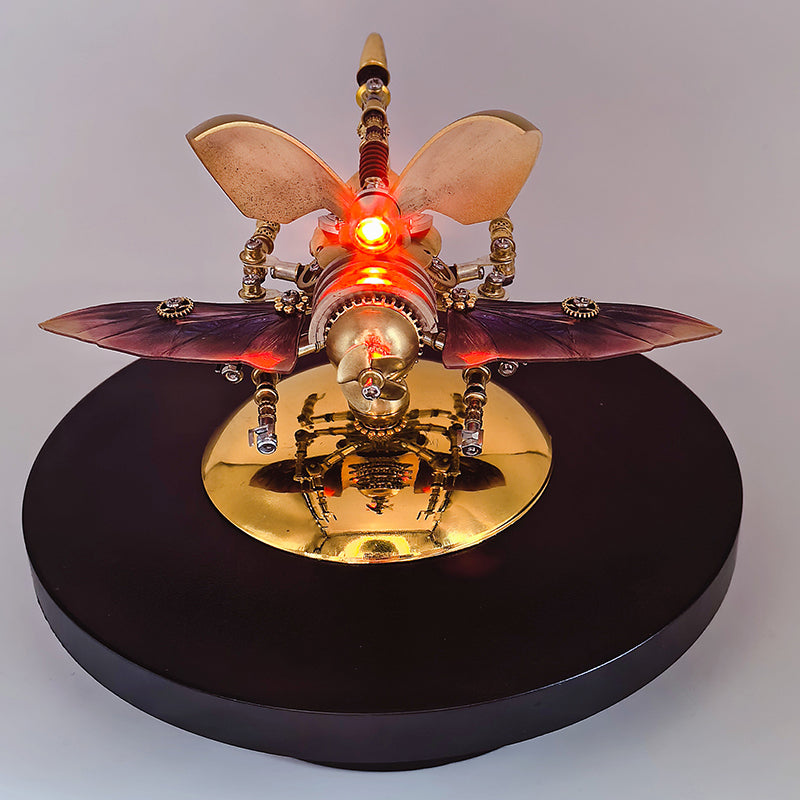 Laden Sie das Bild in Galerie -Viewer, {Steampunk Beetle 350PCS Puzzle Model Kit Insect Series
