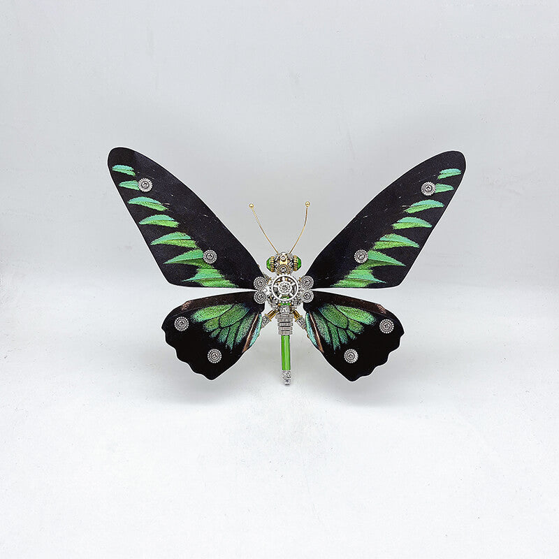 Laden Sie das Bild in Galerie -Viewer, {Steampunk butterfly Adelpha fessonia 3D metal puzzle model kit for adults and kids
