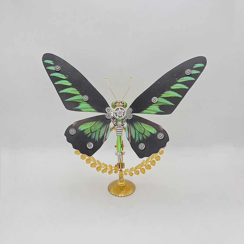 Steampunk butterfly Adelpha fessonia 3D metal puzzle model kit for adults and kids