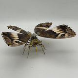 Steampunk butterfly Caligo eurilochus 200PCS metal puzzle model kit