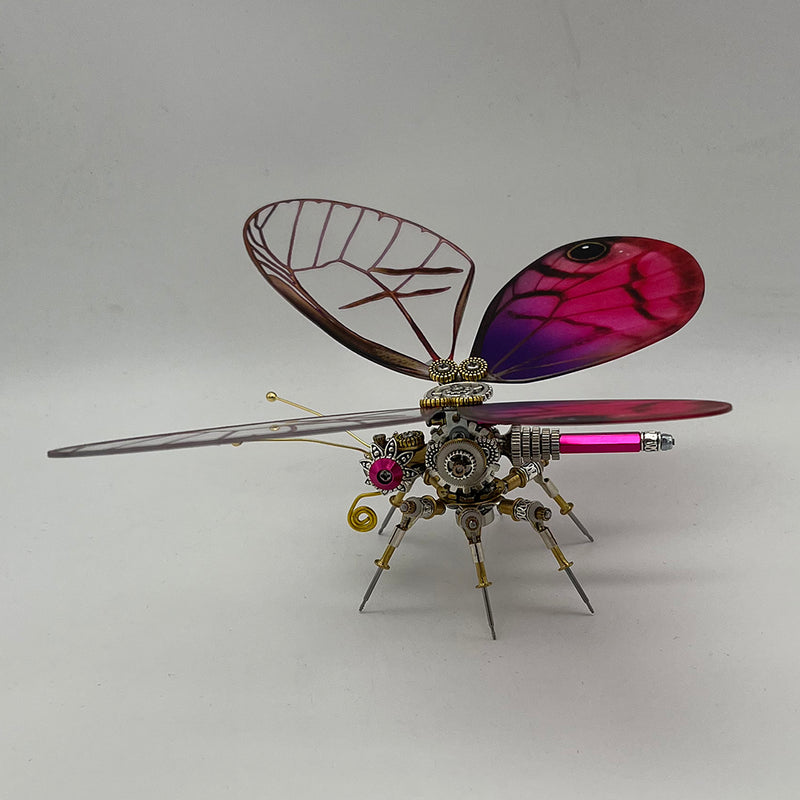 Load image into Gallery viewer, Steampunk butterfly Cithaerias pireta 200PCS metal puzzle model kit
