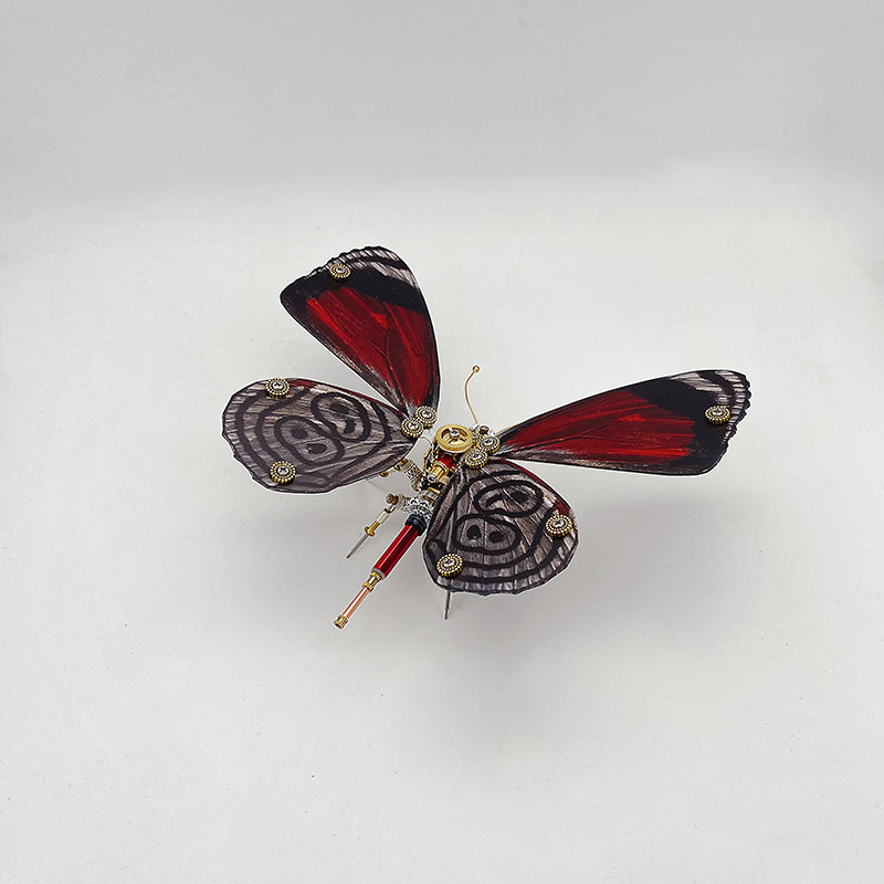 Laden Sie das Bild in Galerie -Viewer, {Steampunk Butterfly Diaethria dodone Metal Puzzle Model Kit For adults and kids
