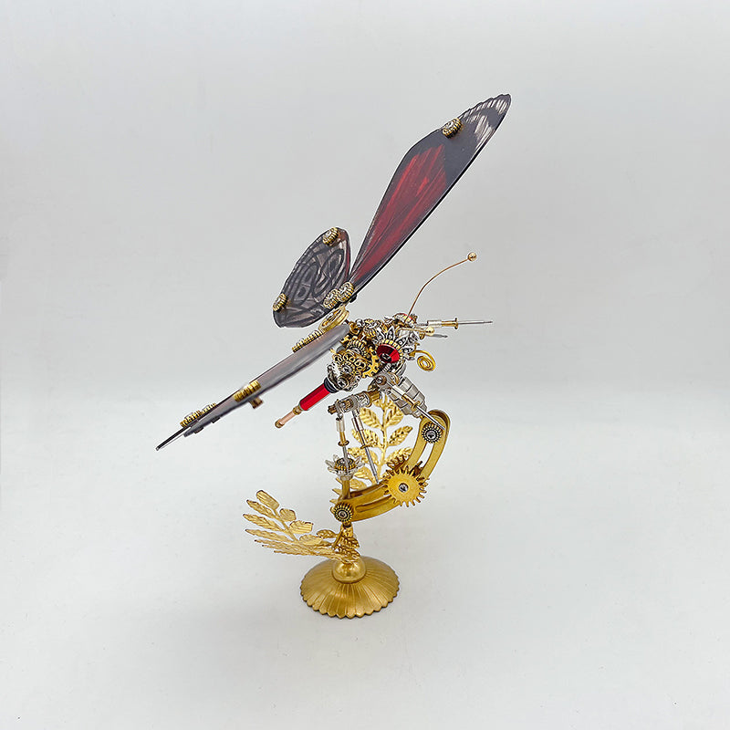 Laad de afbeelding in galerijviewer, Steampunk Butterfly Diaethria dodone Metal Puzzle Model Kit For adults and kids
