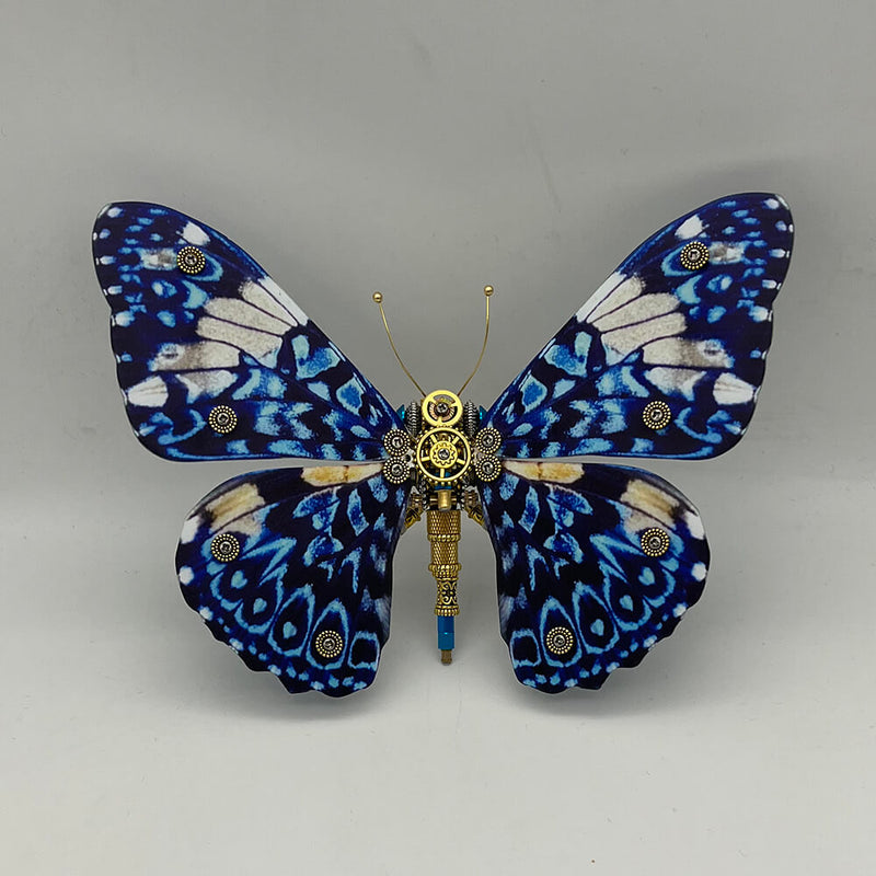 Load image into Gallery viewer, Steampunk butterfly Dichorragia nesimachus 200PCS metal puzzle model kit
