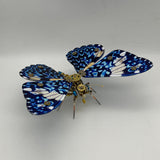 Steampunk butterfly Dichorragia nesimachus 200PCS metal puzzle model kit