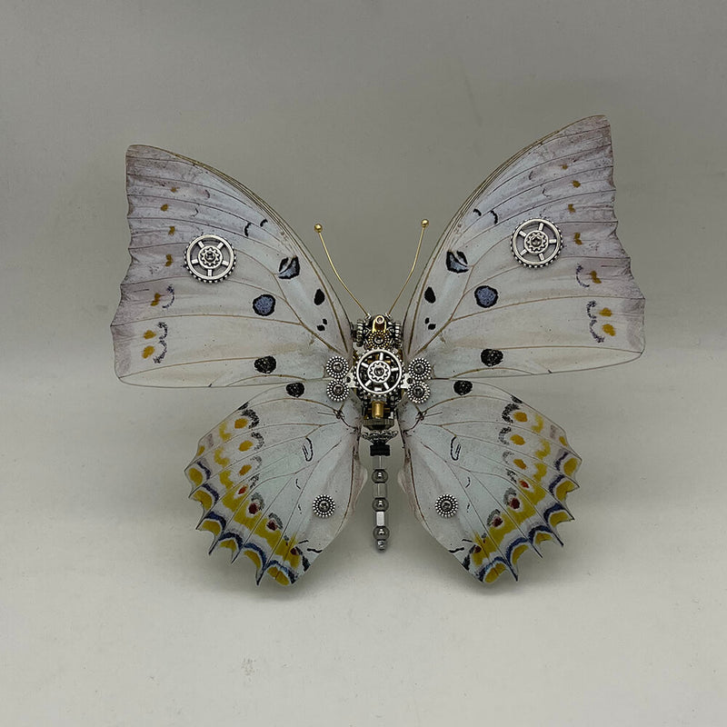 Laden Sie das Bild in Galerie -Viewer, {Steampunk Butterfly Jewelled Nawab 200PCS metal puzzle model kit
