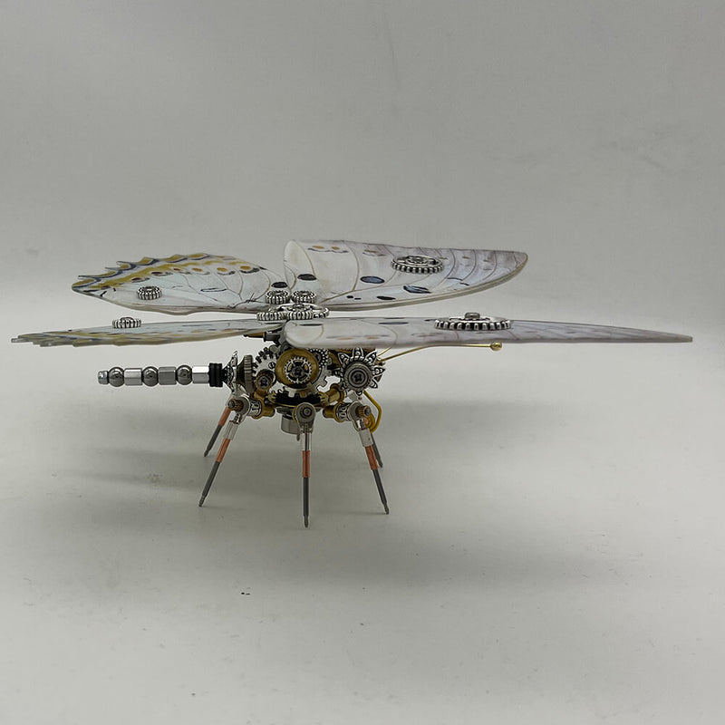 Laad de afbeelding in galerijviewer, Steampunk Butterfly Jewelled Nawab 200PCS metal puzzle model kit
