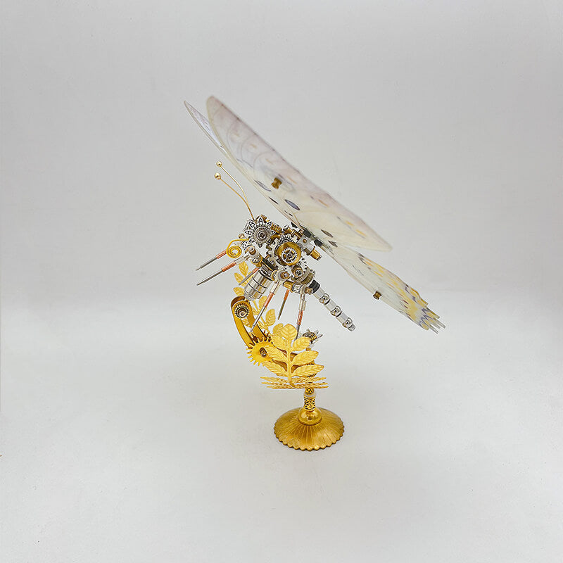 Laad de afbeelding in galerijviewer, Steampunk Butterfly Jewelled Nawab 200PCS metal puzzle model kit
