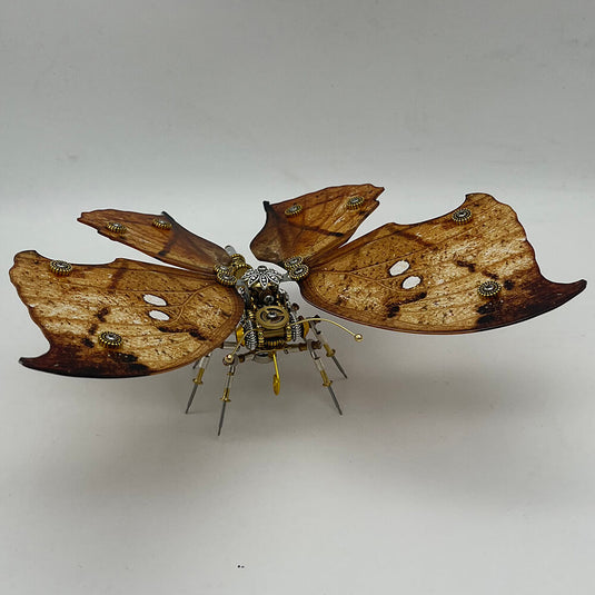 Steampunk butterfly Kallima inachus 200PCS 3D metal puzzle model kit