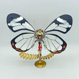 Steampunk Butterfly Lepidoptera Metal Puzzle Model Kit for Adults and Kids