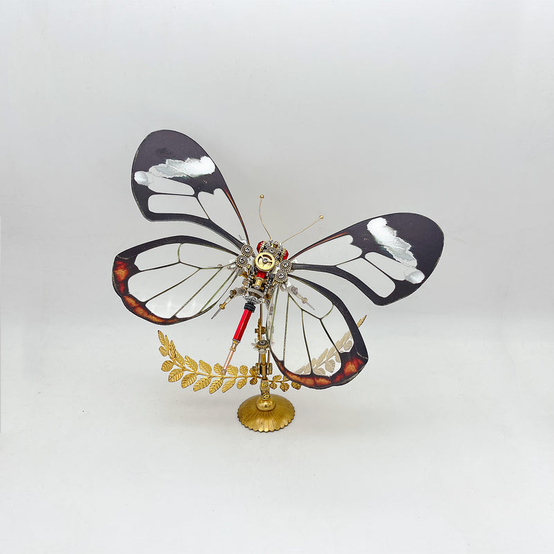 Load image into Gallery viewer, Steampunk Butterfly Lepidoptera Metal Puzzle Model Kit for Adults and Kids
