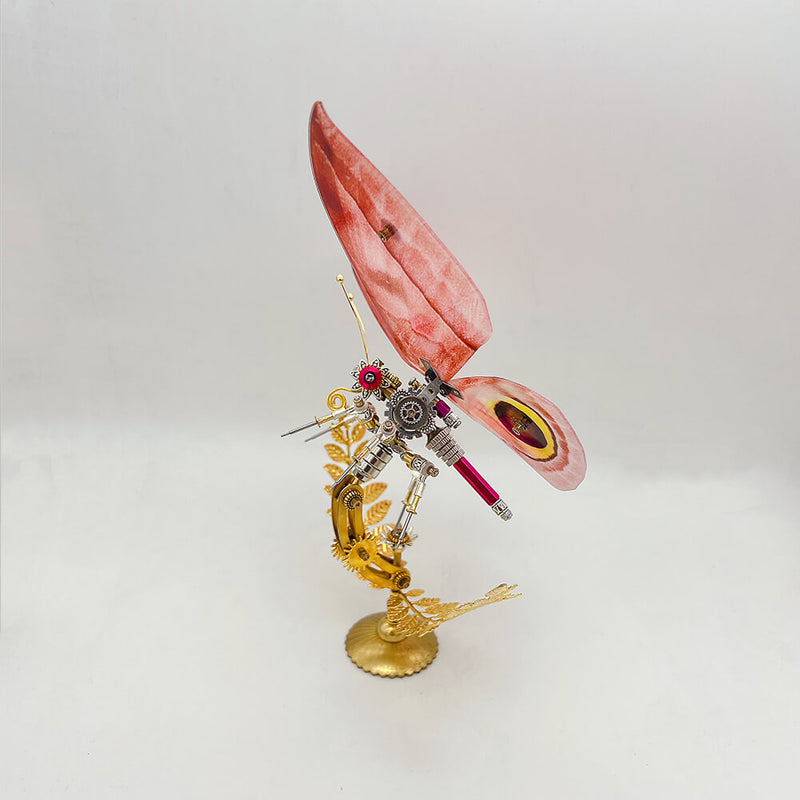 Laden Sie das Bild in Galerie -Viewer, {Steampunk butterfly Lyssa zampa 3D metal puzzle model kit for adults and kids
