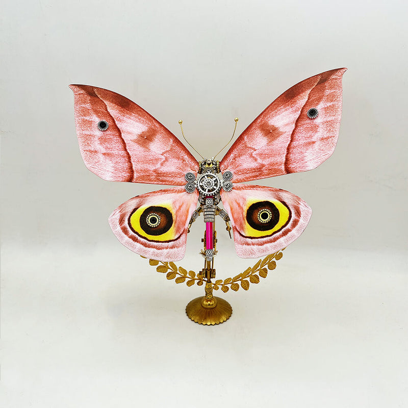 Laad de afbeelding in galerijviewer, Steampunk butterfly Lyssa zampa 3D metal puzzle model kit for adults and kids
