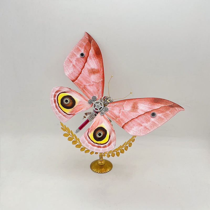 Load image into Gallery viewer, Steampunk butterfly Lyssa zampa 3D metal puzzle model kit for adults and kids
