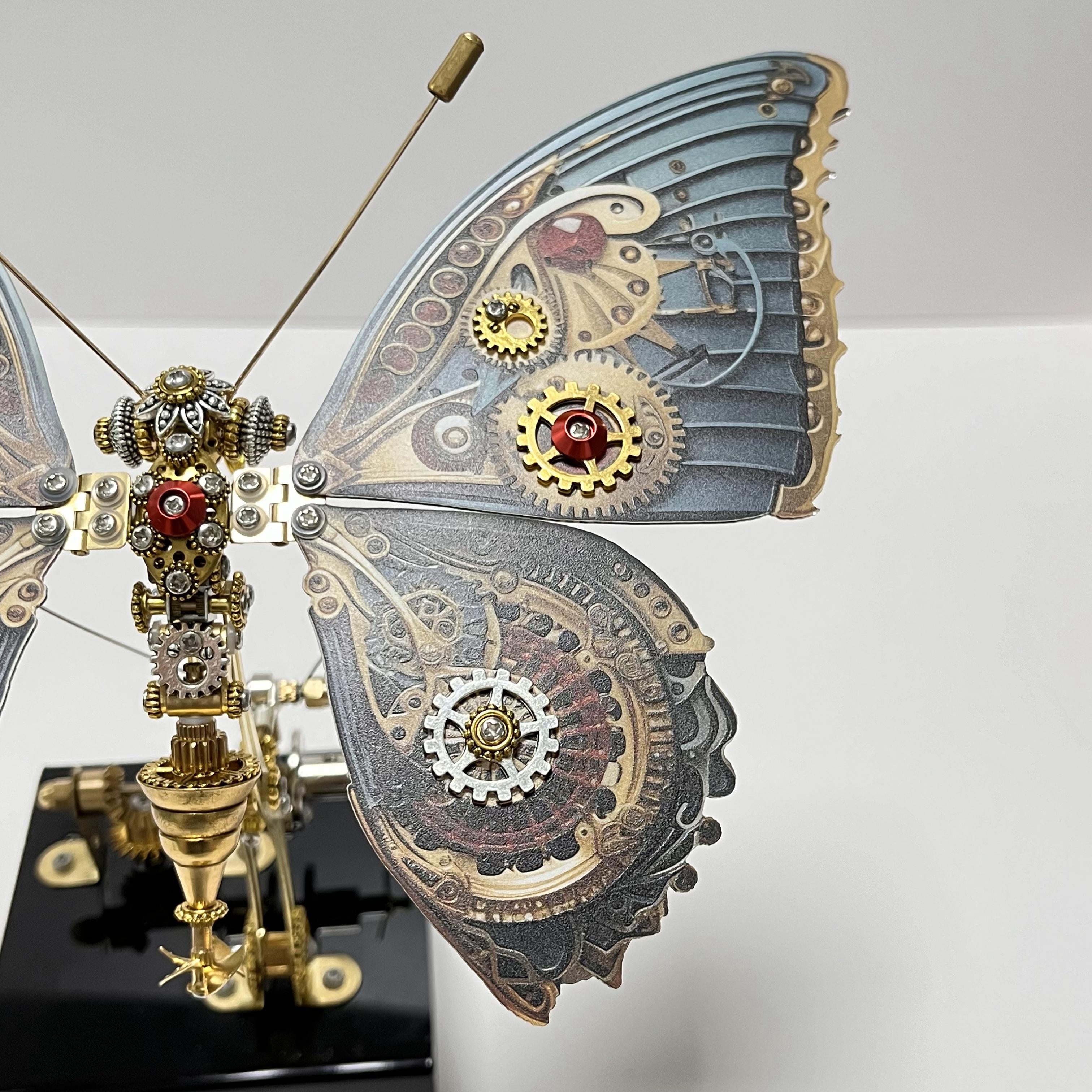 Steampunk Butterfly Mechanical 3D Metal Puzzle Model with