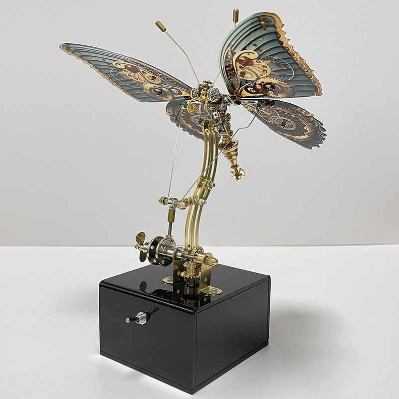 Laad de afbeelding in galerijviewer, Metalkitor butterfly with mucis box
