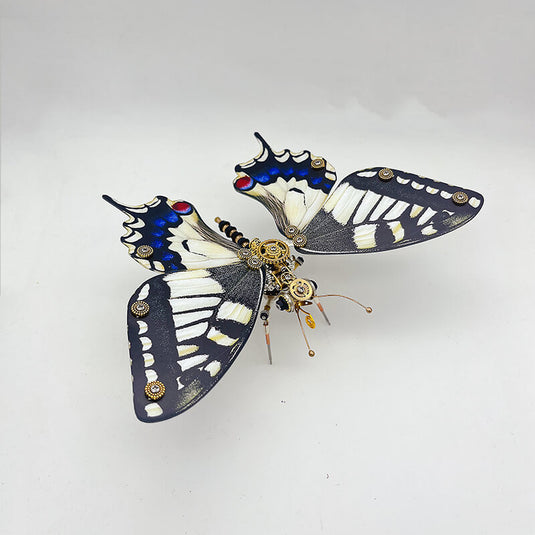 Steampunk butterfly (Papilio machaon) 3D metal puzzle model kit
