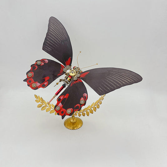 Steampunk butterfly papilio rumanzovia metal puzzle model kit for adults and kids