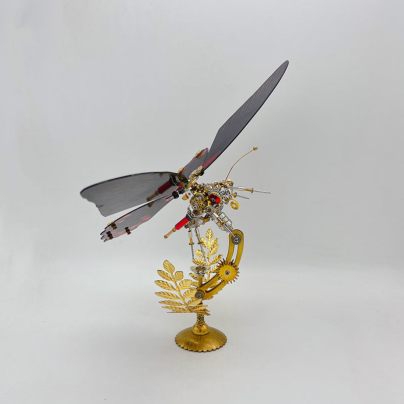 Laad de afbeelding in galerijviewer, Steampunk butterfly papilio rumanzovia metal puzzle model kit for adults and kids
