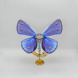 Steampunk butterfly Zizina otis metal puzzle model kit for Adults and kids