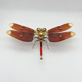 Steampunk dragonfly Neurothemis fulvia metal puzzle model kit