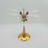 steampunk dragonfly oblique mole metal puzzle model kit