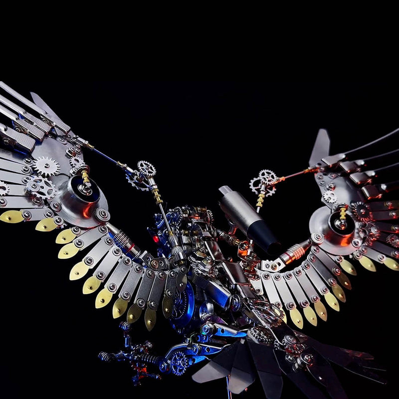 Load image into Gallery viewer, Steampunk Gyrfalcon 1800PCS Metal  Puzzle Model Kit Eagle Series
