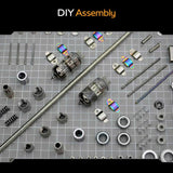 Steampunk Mechanical Chameleon 3D Metal Puzzle Model Kit for Adults