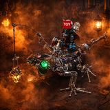 Steampunk Mechanical Chameleon 3D Metal Puzzle Model Kit for Adults