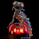 Steampunk Mechanical Chameleon 3D Metal Puzzle Model Kit for Adults