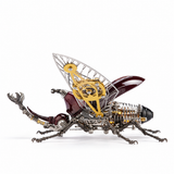Steampunk Mechanical Stag Beetle 3D Metal Model Kit for Adults and Kids
