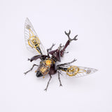 Steampunk Mechanical Stag Beetle 3D Metal Model Kit for Adults and Kids