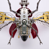 Steampunk Mechanical Stag Beetle 3D Metal Model Kit for Adults and Kids