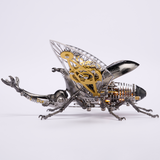 Steampunk Mechanical Stag Beetle 3D Metal Model Kit for Adults and Kids