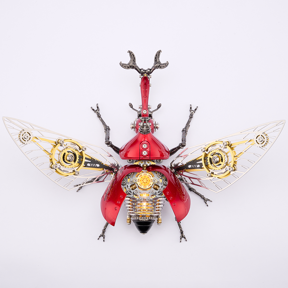 Steampunk Mechanical Stag Beetle 3D Metal Model Kit for Adults and Kids