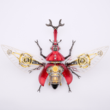 Steampunk Mechanical Stag Beetle 3D Metal Model Kit for Adults and Kids