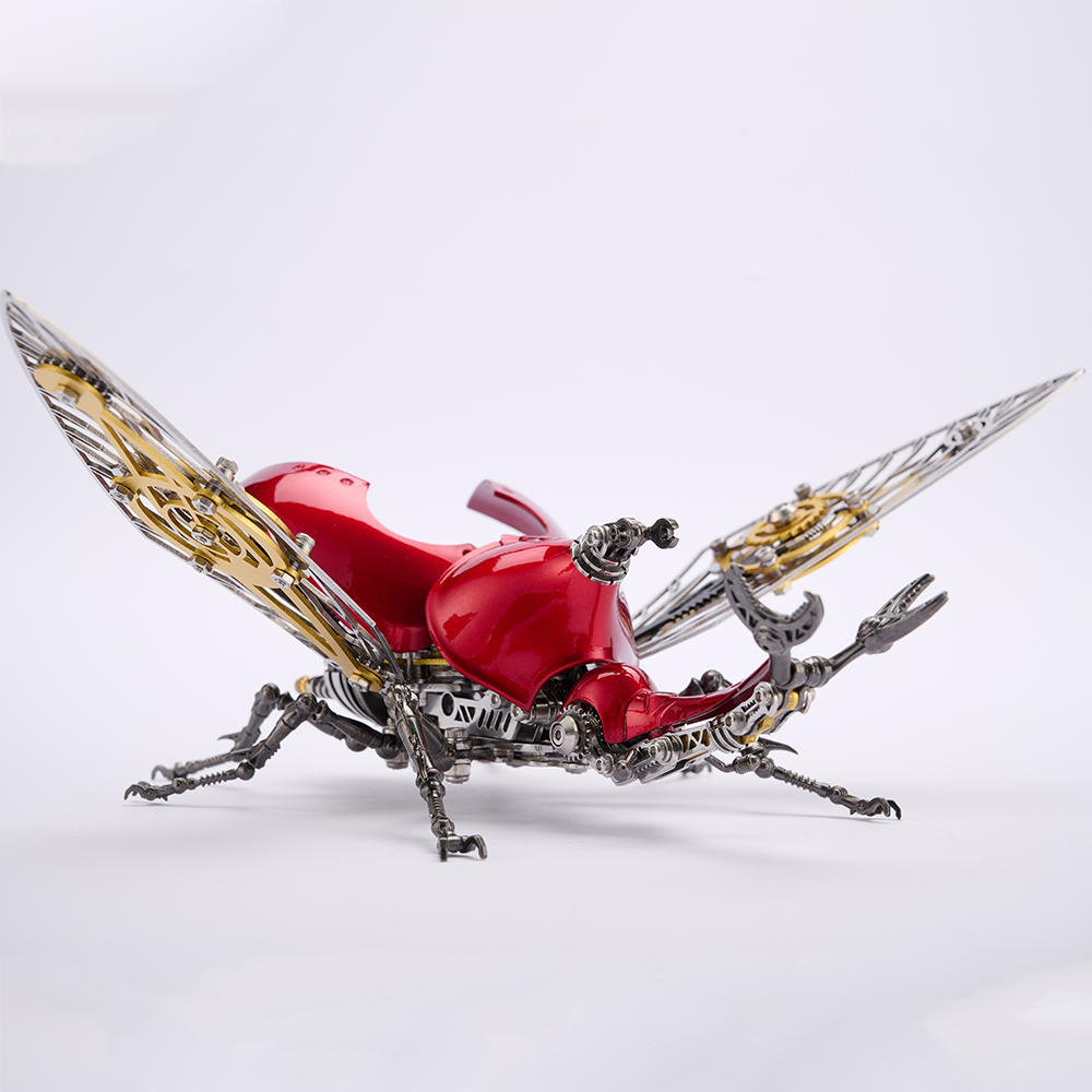 Steampunk Mechanical Stag Beetle 3D Metal Model Kit for Adults and Kids