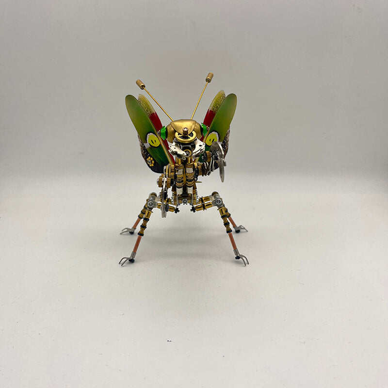Steampunk Praying Mantis Metal Puzzle Model 350PCS Kit – metalkitor