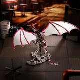 Thunder Pterosaur Metal Model Kit 3D Mechanical Fly Dragon Puzzle for Adults