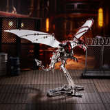 Thunder Pterosaur Metal Model Kit 3D Mechanical Fly Dragon Puzzle for Adults