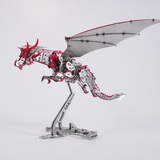 Thunder Pterosaur Metal Model Kit 3D Mechanical Fly Dragon Puzzle for Adults